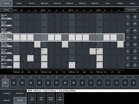 The app makes no sound itself but sends <b>MIDI</b> to <b>MIDI</b> outputs. . Midi drum pattern generator